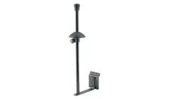 K&amp;M 44250 Product holdertrombone, black for slatwall