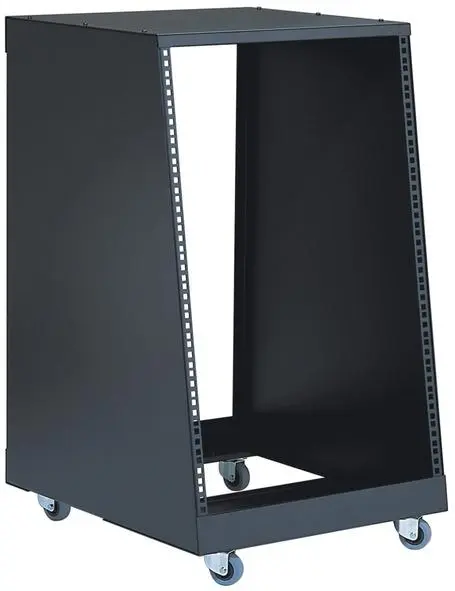 K&M 48260 RACK black, 16 spaces 