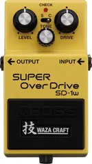 Boss SD-1W Superoverdrive pedal Waza Craft