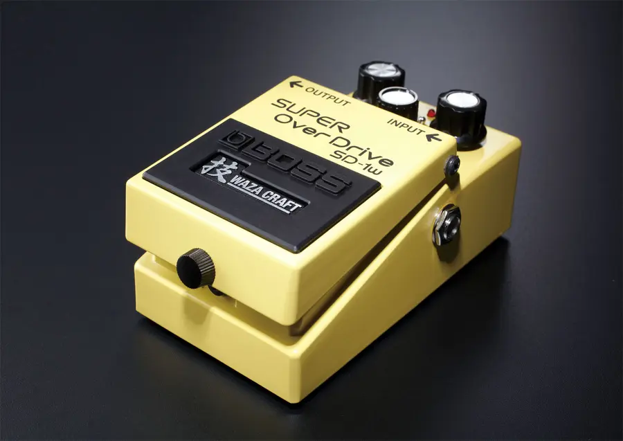 Boss SD-1W Superoverdrive pedal Waza Craft 