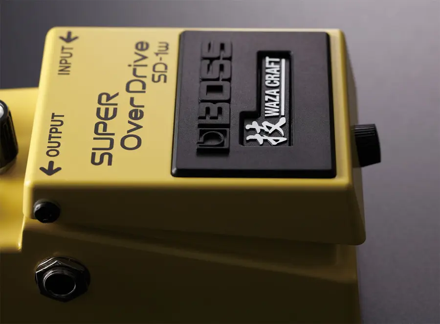 Boss SD-1W Superoverdrive pedal Waza Craft 