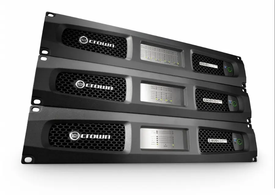Crown DCi4 600N installasjonsforst. 4 x 600W i 4ohm/70/100 m. BluLink 