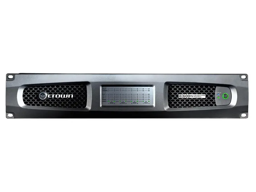 Crown DCi8|600N installasjonsforsterker m. BluLink 8x600W i 4ohm/70/100 