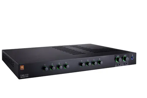 JBL CSMA2120 mixer/amp, 2 x 120W, 8 inputs 