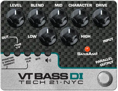 Tech 21 Character Series VT Bass DI (CS-VTB-DI) 