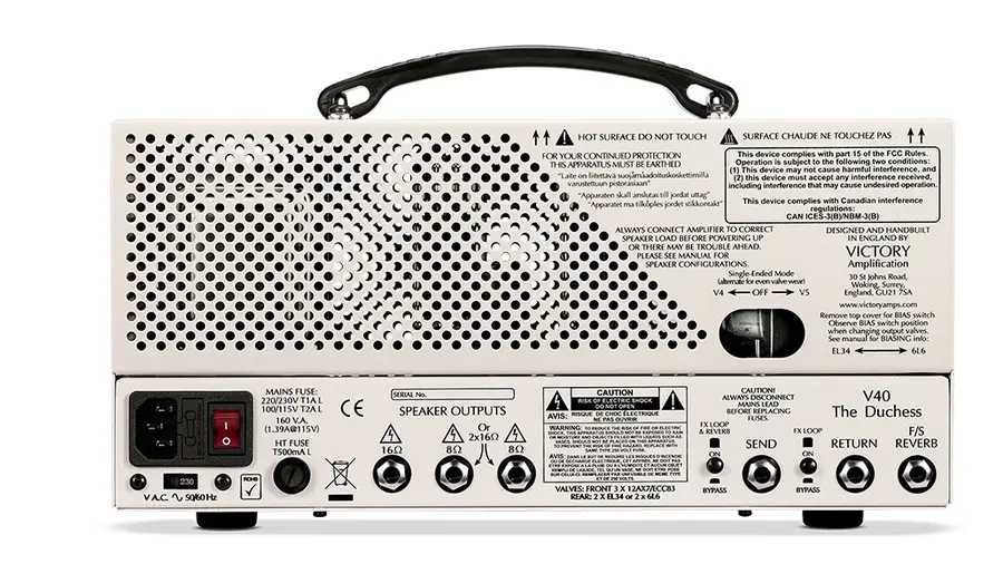 Victory Amplifiers V40HThe Duchess (topp) 