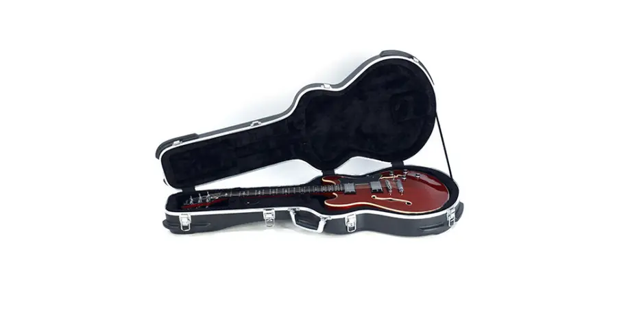 Rockcase ABS 10507 BCT/SB case for halvakustisk gitar - Sort 