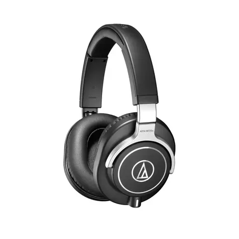 Audio Technica ATH-M70X (Studio Monitor) Hodetelefon med 3 avtagbare kabler