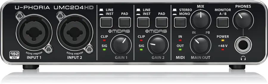 Behringer UMC204HD 