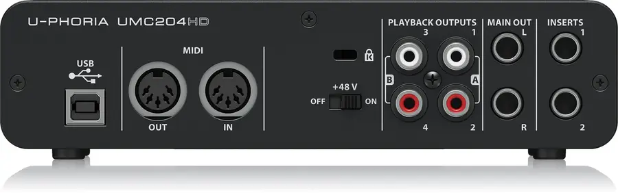 Behringer UMC204HD 