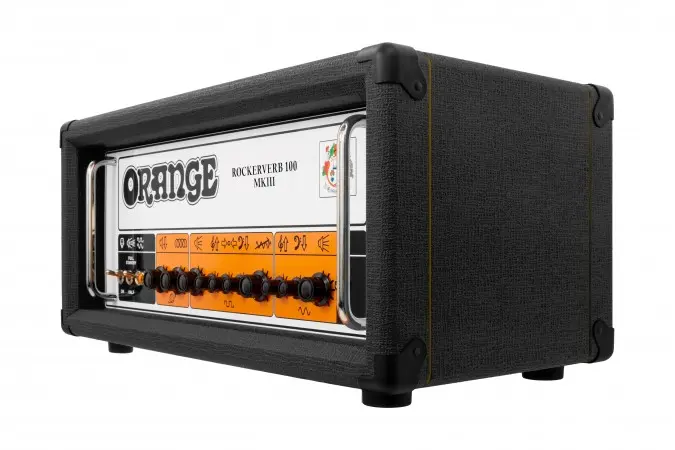 Orange Rockerverb 100 MKIII Head Black 