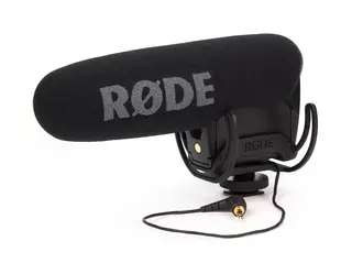 Røde Videomic Pro mikrofon med Rycote lyre