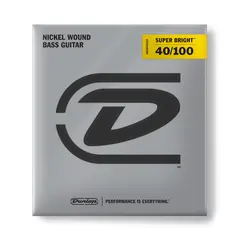 Dunlop DBSBN40100 Basstr Super Bright (040-100)