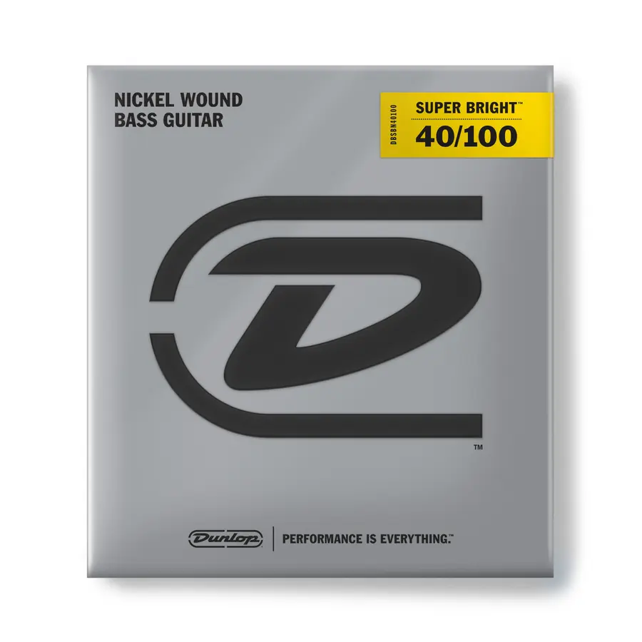 Dunlop DBSBN40100 Basstr Super Bright (040-100) 