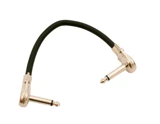 Instrumentkabel 15 cm vinklet jack