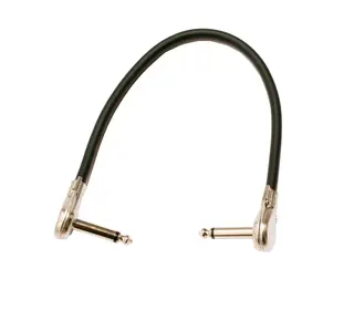 Instrumentkabel 30 cm vinklet jack