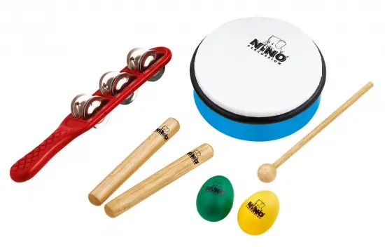 Nino Percussion SET-3 Perkusjonssett (6 stk.) 