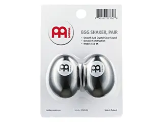 Meinl ES-2-BK Plastikk Svart Egg Shaker 2-pakning
