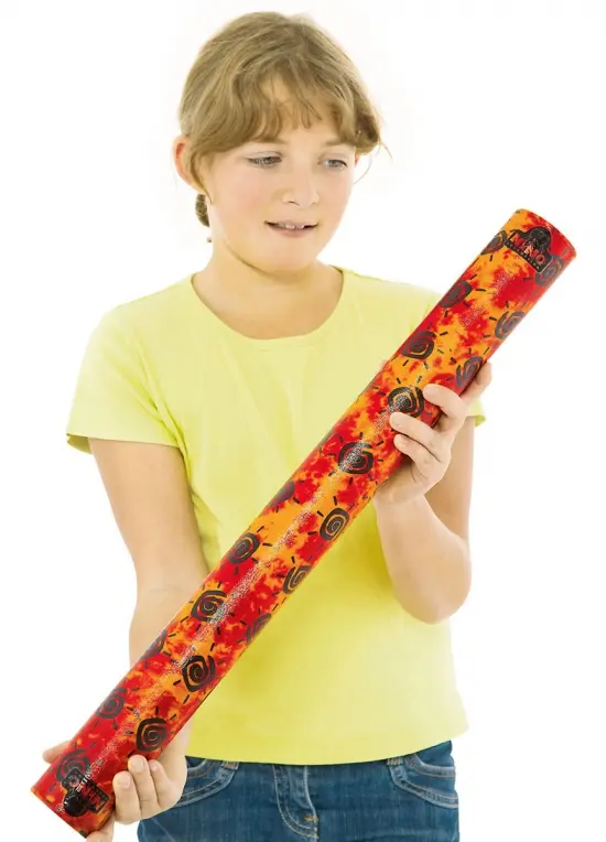 Nino Percussion SRS1-L Rainstick 24" Synthetic, Sunshine Finish 