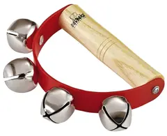 Nino Percussion NINO962 Sleigh Bells Bjellekrans med 4 Bjeller