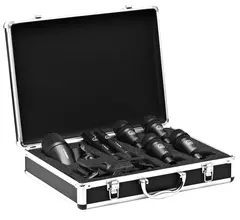 AKG Drum Set Session mikrofonkoffert 1x P2, 4x P4, 2x P17