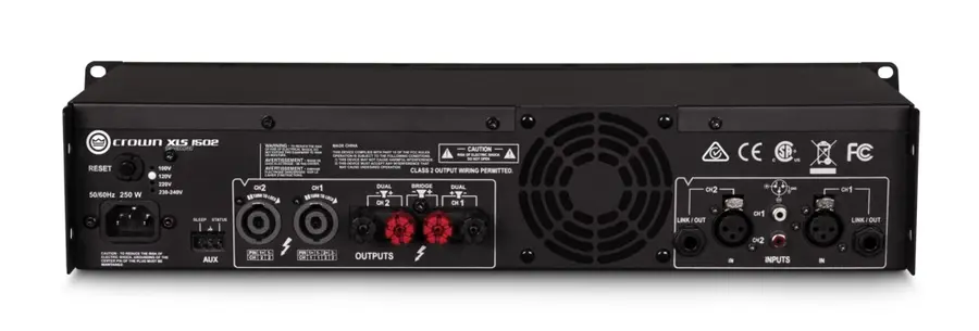 Crown XLS DriveCore 1502 2 x 525W i 4 ohm 