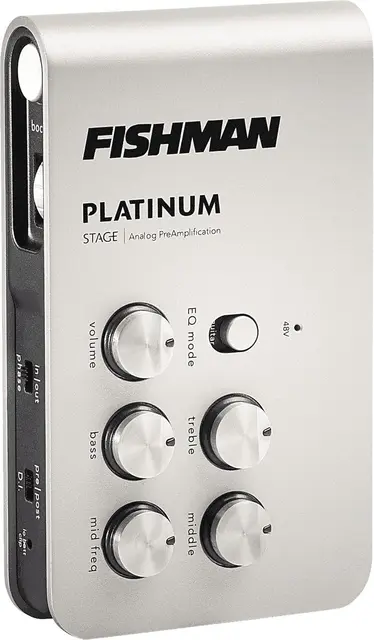Fishman Platinum Stage EQ/DI Analog Preamp (PRO-PLT-301) 