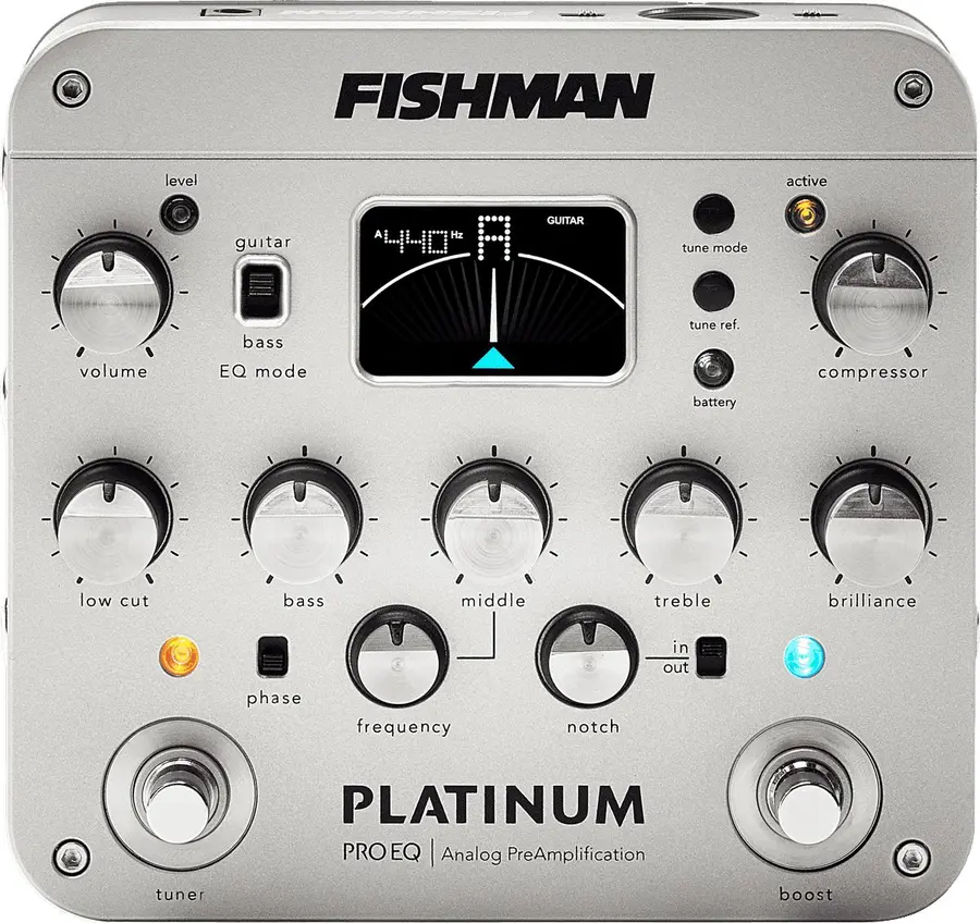Fishman Platinum Pro Eq Analog Preamp (PRO-PLT-201) 