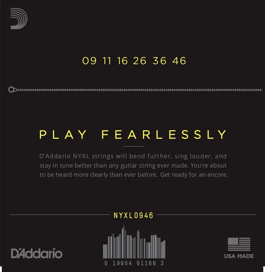 D'addario NYXL 0946 El.Gitar strenger (009-046) 