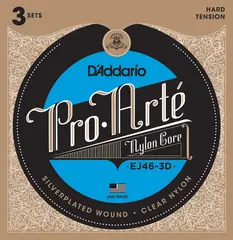D'addario EJ46-3D Pro Arté High 3 Pack (029-044)