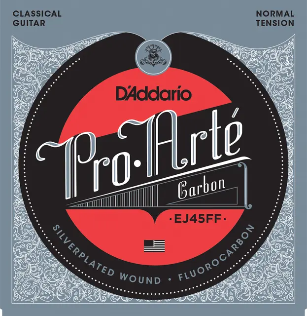 D'addario EJ45FF Pro Arte Dyna/Carbon 
