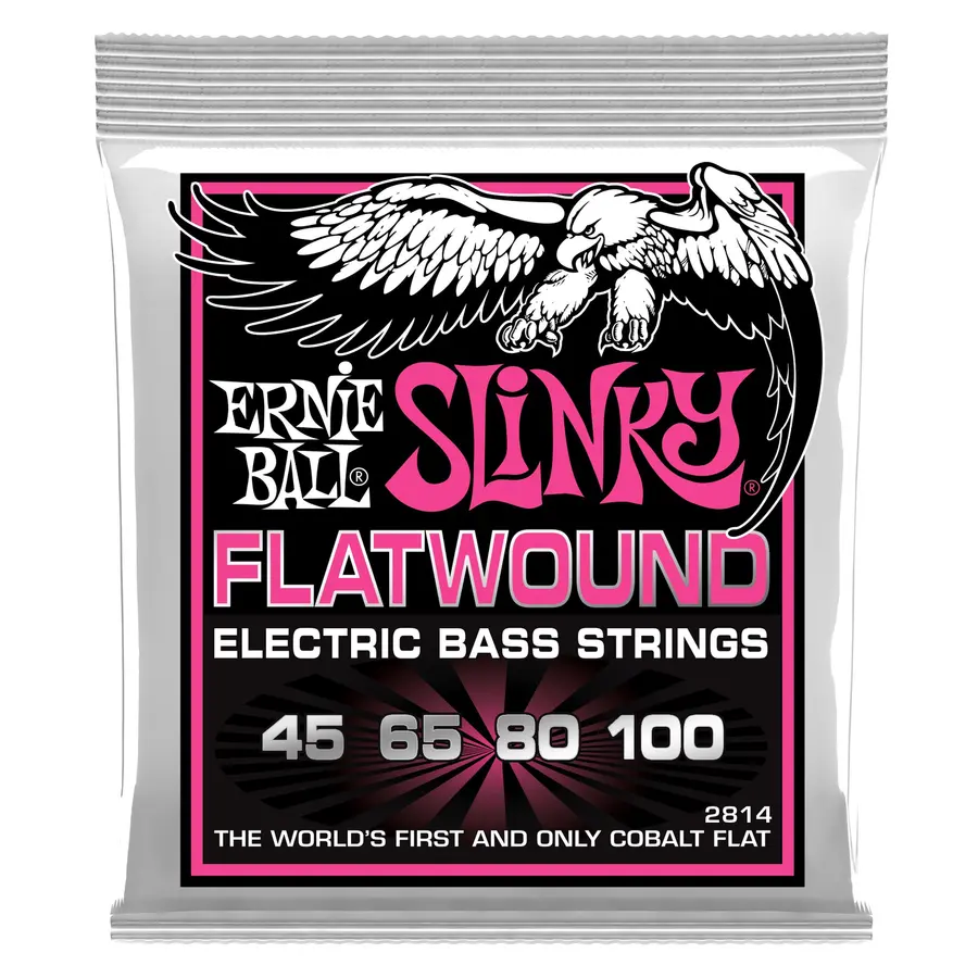 Ernie Ball EB-2814 bass flat kobolt sett (045-100) 