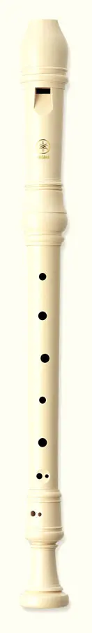 Yamaha YRA-27III Blokkfløyte - Alt Tysk - hvit finish 