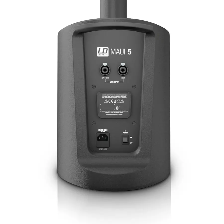 LD Systems MAUI 5 Portable Column PA System w Mix & BT 