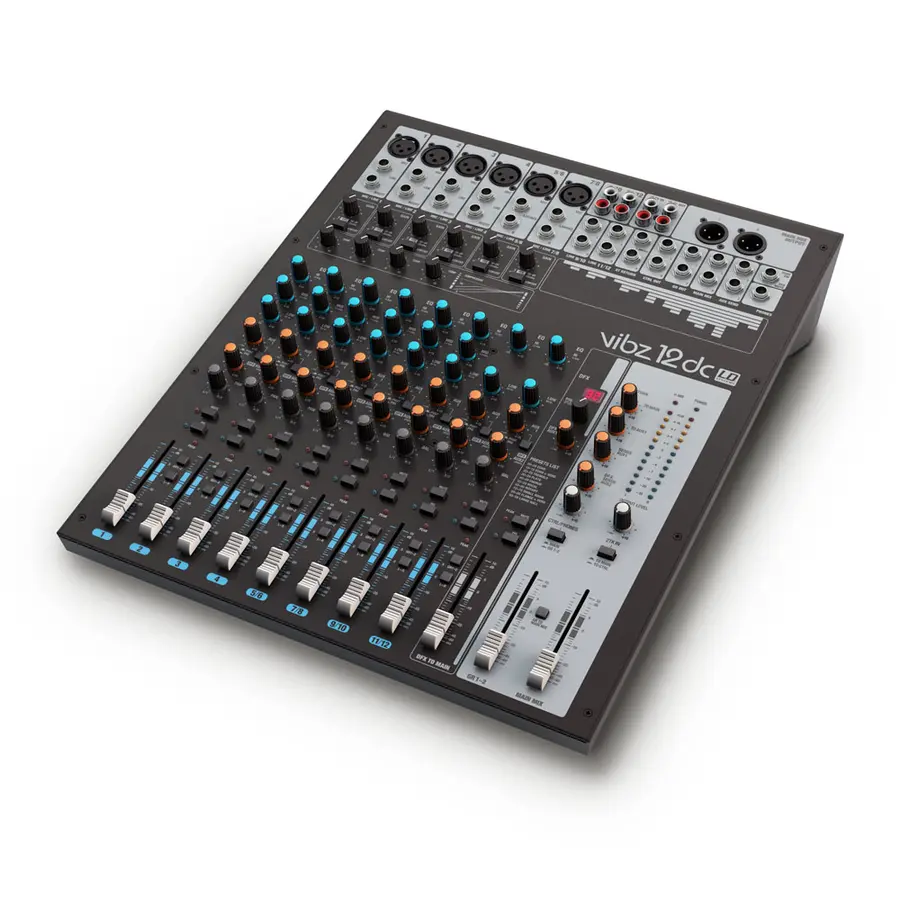 LD Systems VIBZ 12 DC 12 channel Mixer with DFX and Compressor 