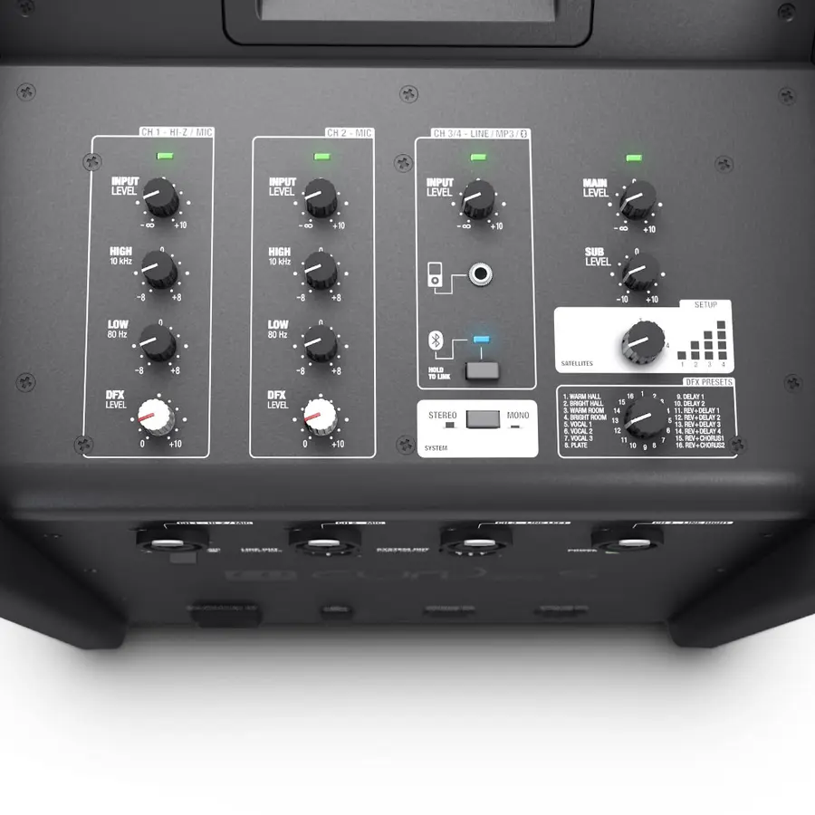 LD Systems CURV 500 PS - Array System Set incl Distance Bar & Speaker Cables 