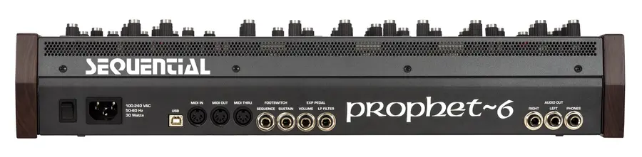 Sequential Prophet 6 Desktop 6-Voice Polyphonic Analog Synthesizer 