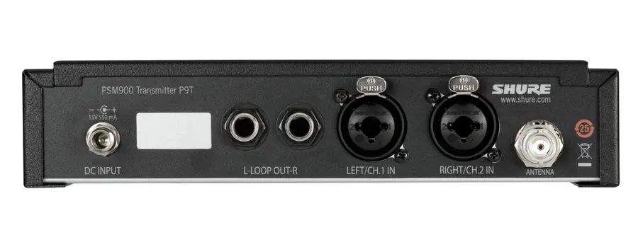 Shure PSM900 In-Ear Transmitter K1E (596-632 MHz) P9TE 