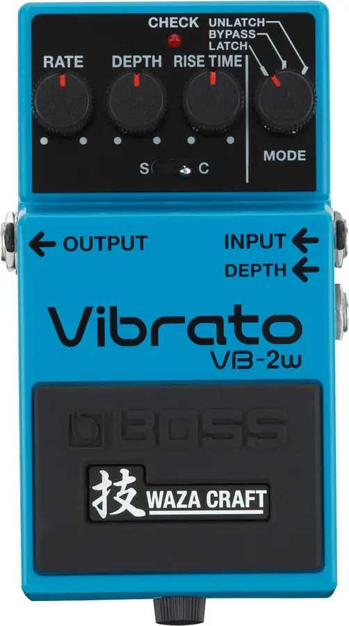 Boss VB-2W Analog vibrato pedal Waza Craft 