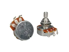 Alpha ALP250-B32 250K linear pot standard length bushing .375",3/8" diam
