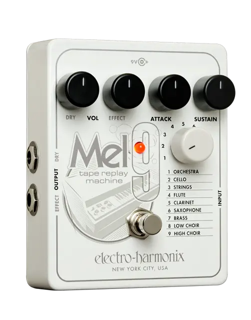 Electro-Harmonix MEL9 Mellotron-på-boks Tape Replay Machine 