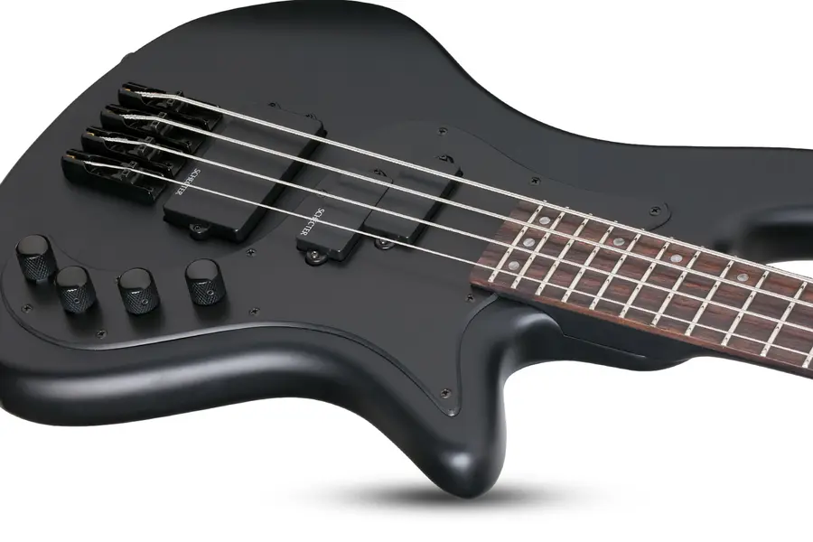Schecter Stiletto Stealth-4 Satin Black 