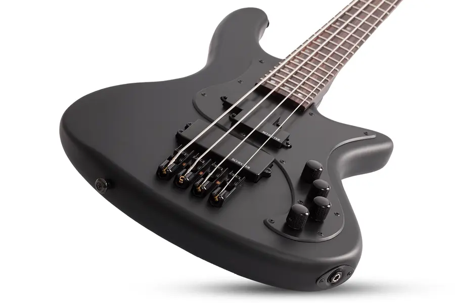 Schecter Stiletto Stealth-4 Satin Black 