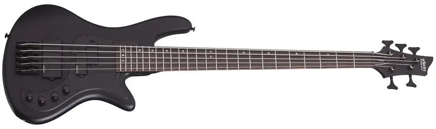 Schecter Stiletto Stealth-5 Satin Black 