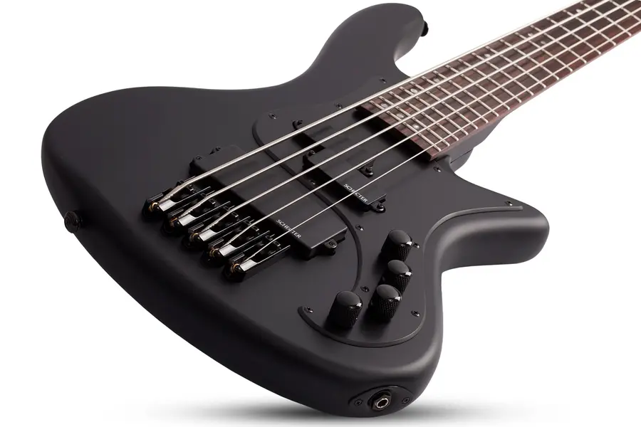 Schecter Stiletto Stealth-5 Satin Black 