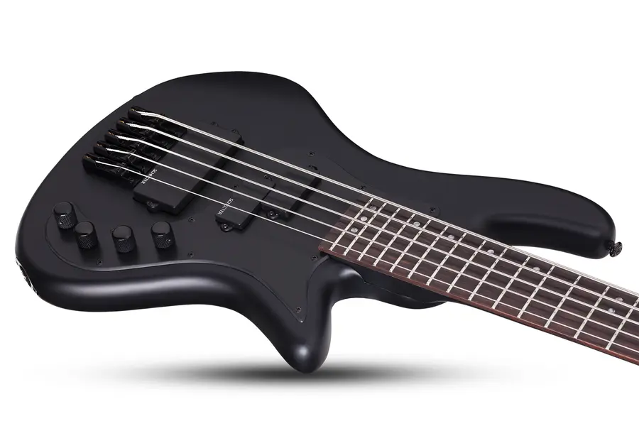 Schecter Stiletto Stealth-5 Satin Black 