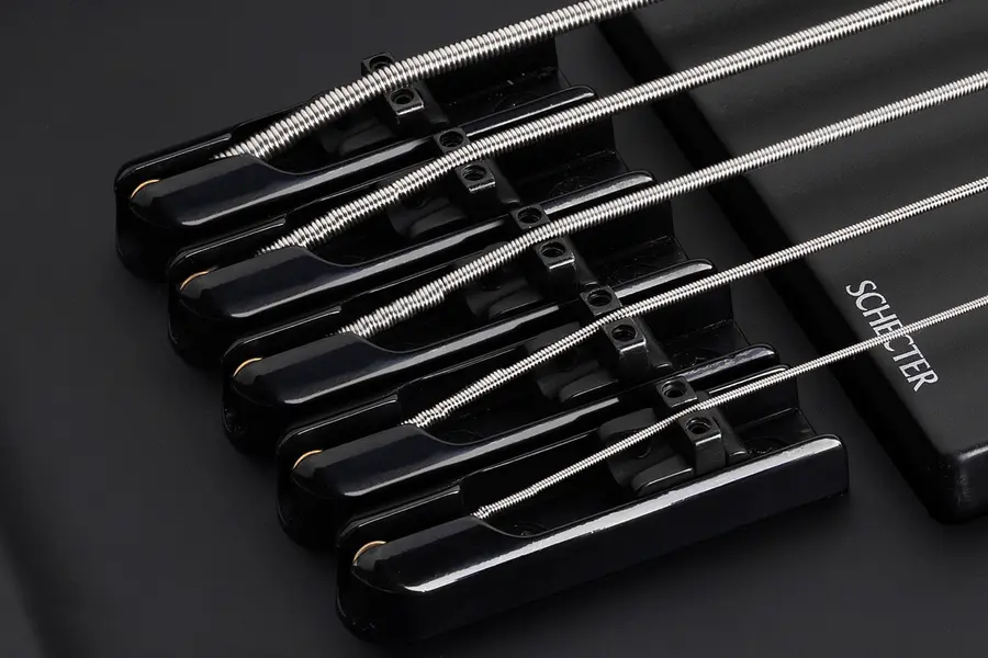 Schecter Stiletto Stealth-5 Satin Black 