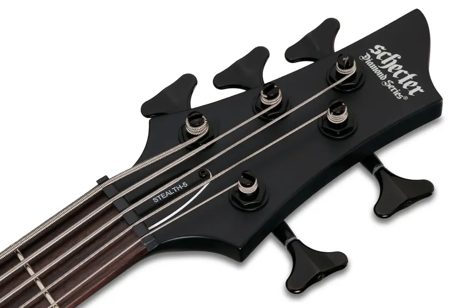 Schecter Stiletto Stealth-5 Satin Black 