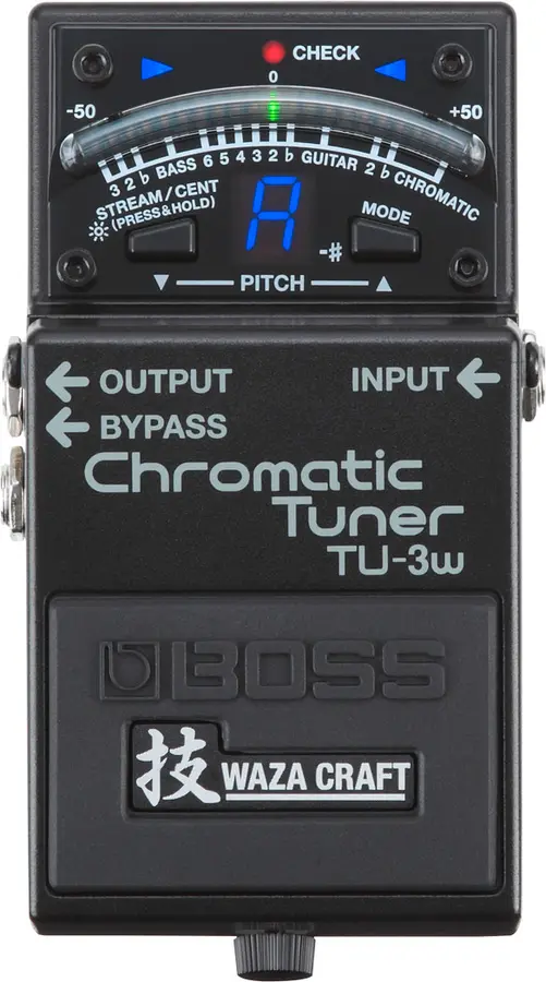 Boss TU-3W Chromatic Tuner Waza Craft 