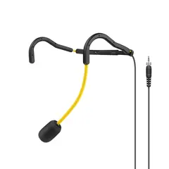 Sennheiser HT 747 BLACK/YELLOW Headmic Water resistant. Yellow/Black.